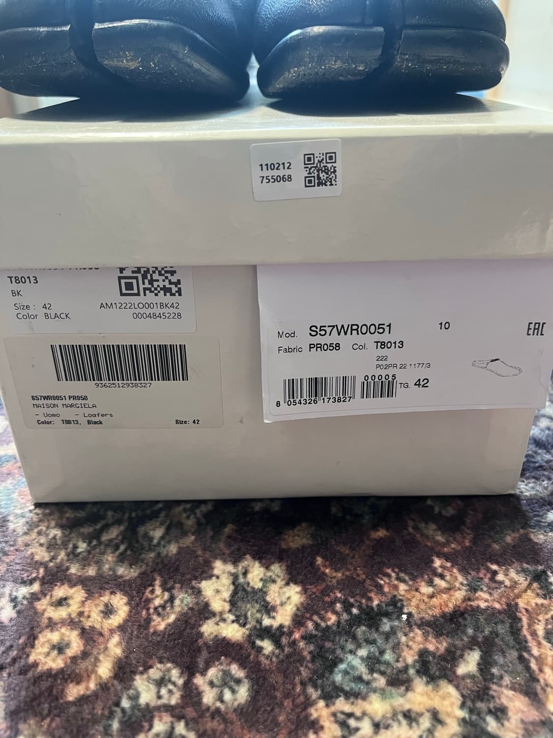 마르지엘라 슬립온 타비 슈즈 블랙(42) 상품이미지3