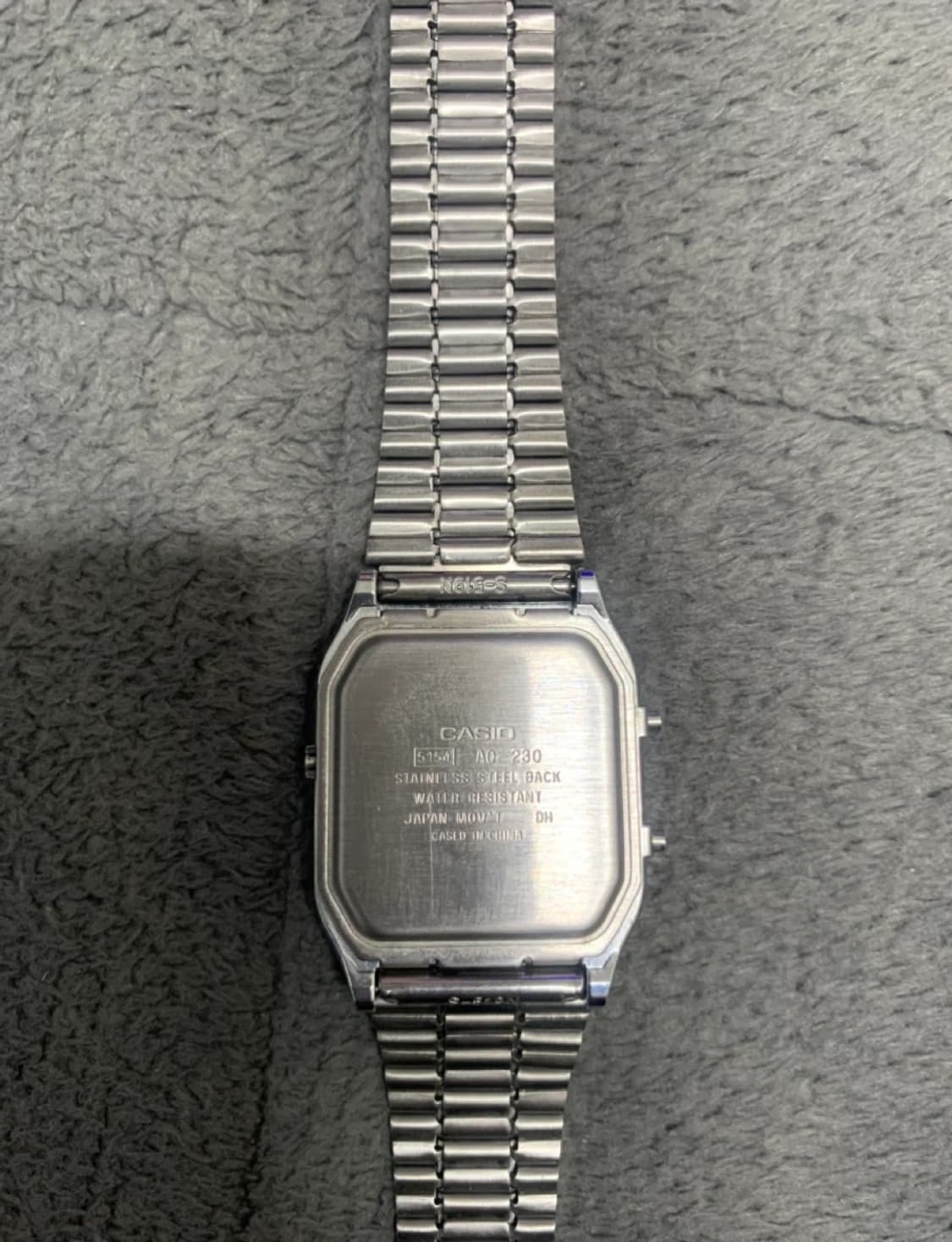 카시오 AQ-230A 아쿠아블루 레트로 시계(남여공용) 상품이미지3