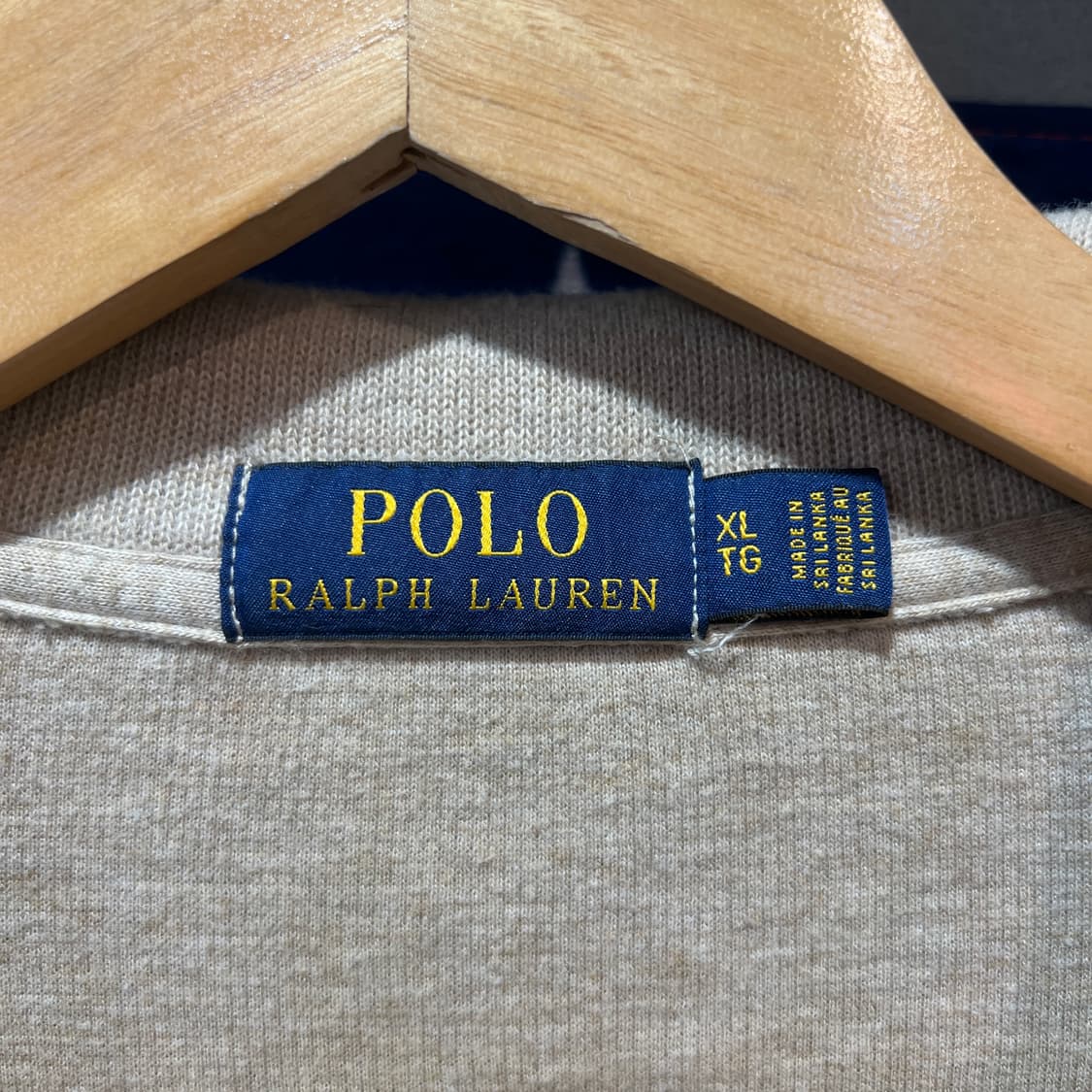 폴로 랄프로렌 하프집업 니트 베이지 상품이미지3