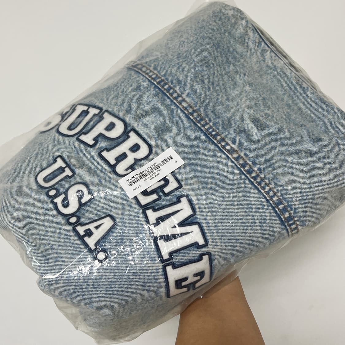슈프림 16SS 데님 트러커 자켓 연청  상품이미지7