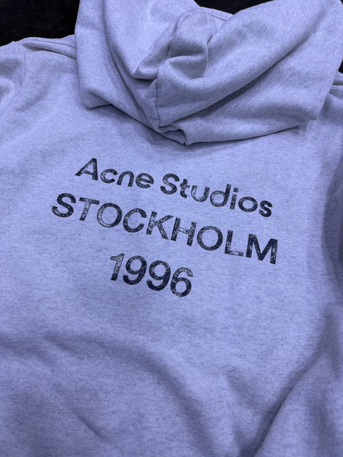 아크네 스튜디오 1996 스톡홀름 백로고 후디 후드티 S 상품이미지7