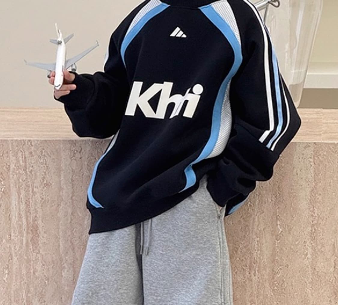 아디다스 x 키스 크루넥 맨투맨 상품이미지3