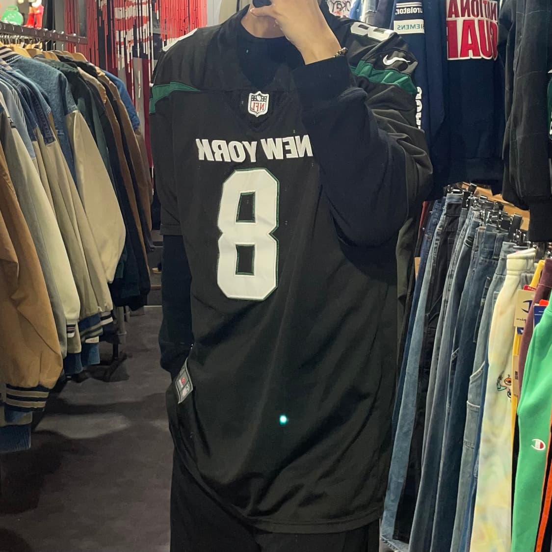 [IM] NFL X NIKE newyork No.8 RODGERS반팔져지 상품이미지4