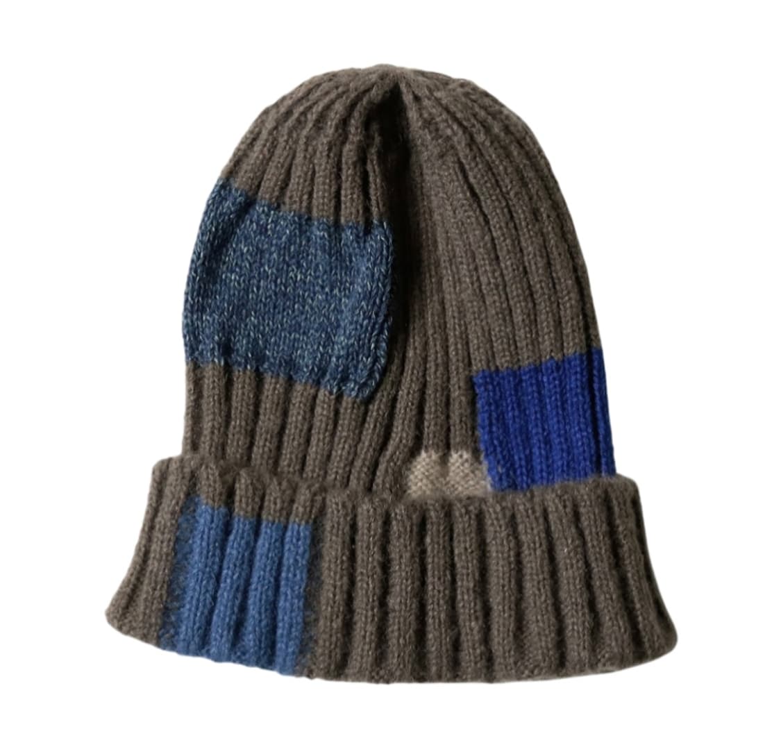 캐피탈 5G 울 츠기하기 니트 캡 그레이 상품이미지1