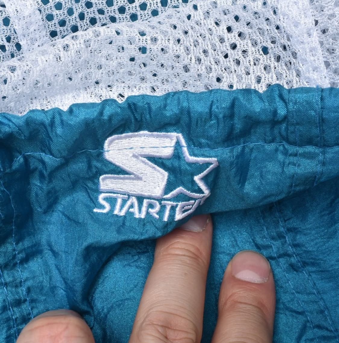 00s 스타터 올드스쿨 바람막이 마이애미 돌핀스 자켓 XL 상품이미지5