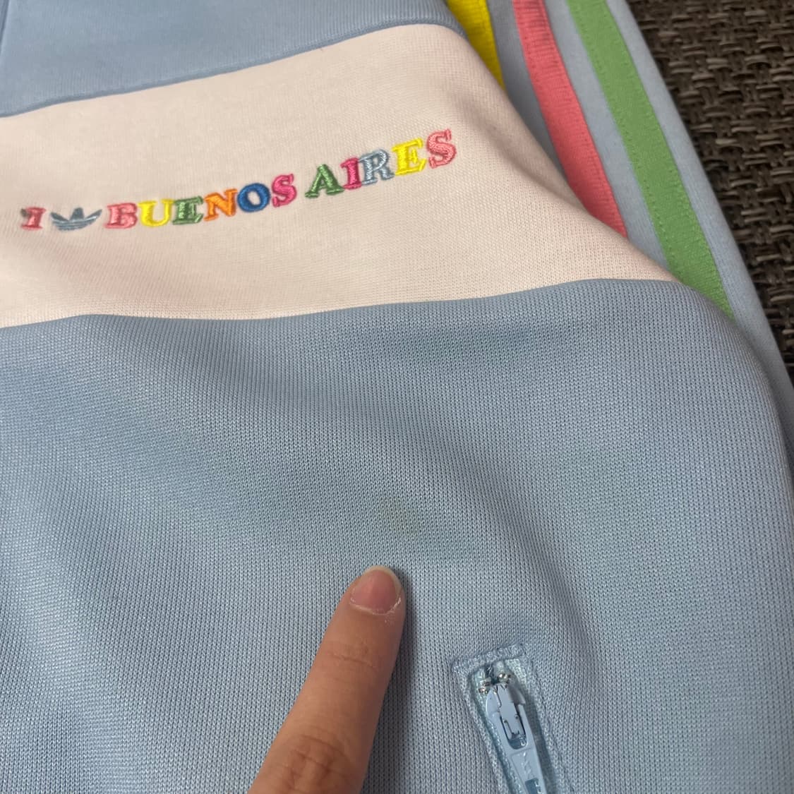 아디다스 레인보우 부에노스아이레스 트랙탑 져지 90 상품이미지5