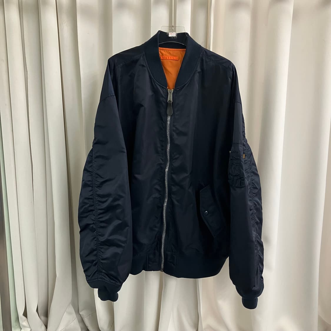 알파인더스트리 네이비 ma-1 3XL 상품이미지1