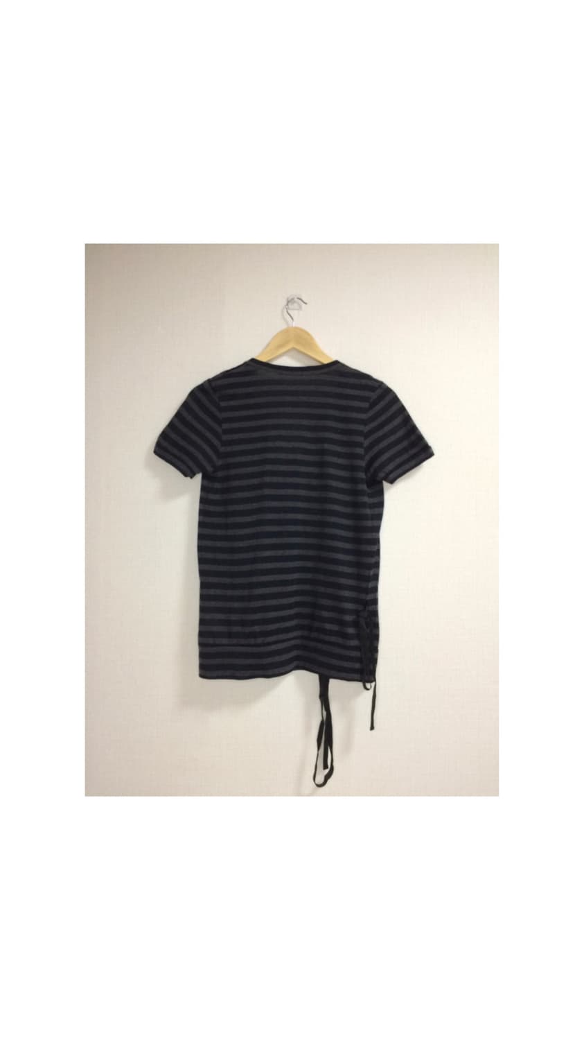 Sacai luck 차콜 스트라이프 가디건 반팔 상품이미지6