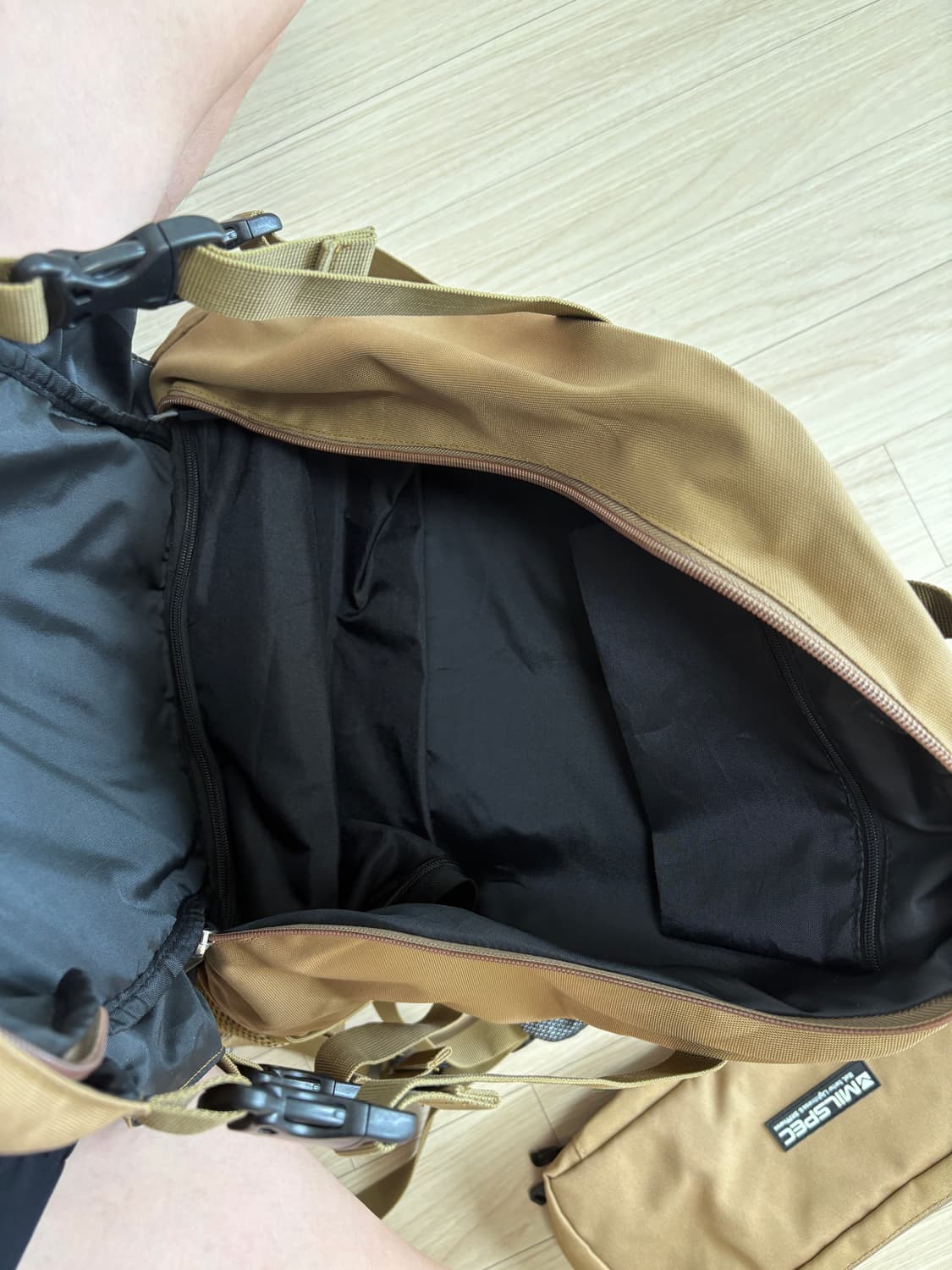 밀스펙 40L 백팩 (여행, 캠핑, 등산) 상품이미지3