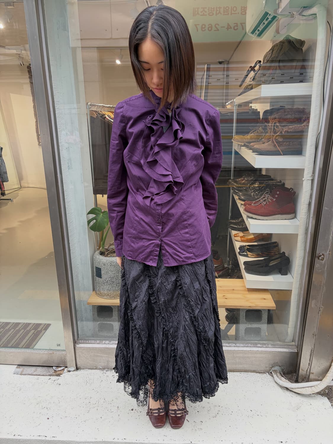 Purple Shirt 상품이미지1