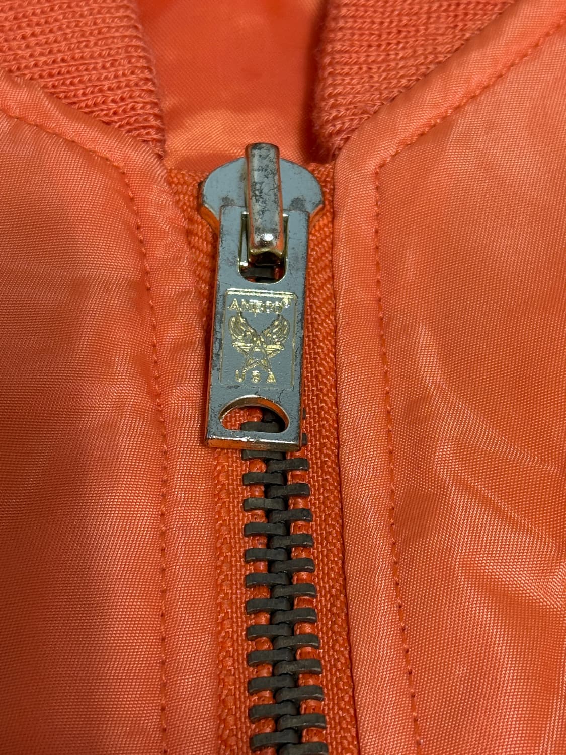 AMECO 오렌지색 항공 점퍼 상품이미지4
