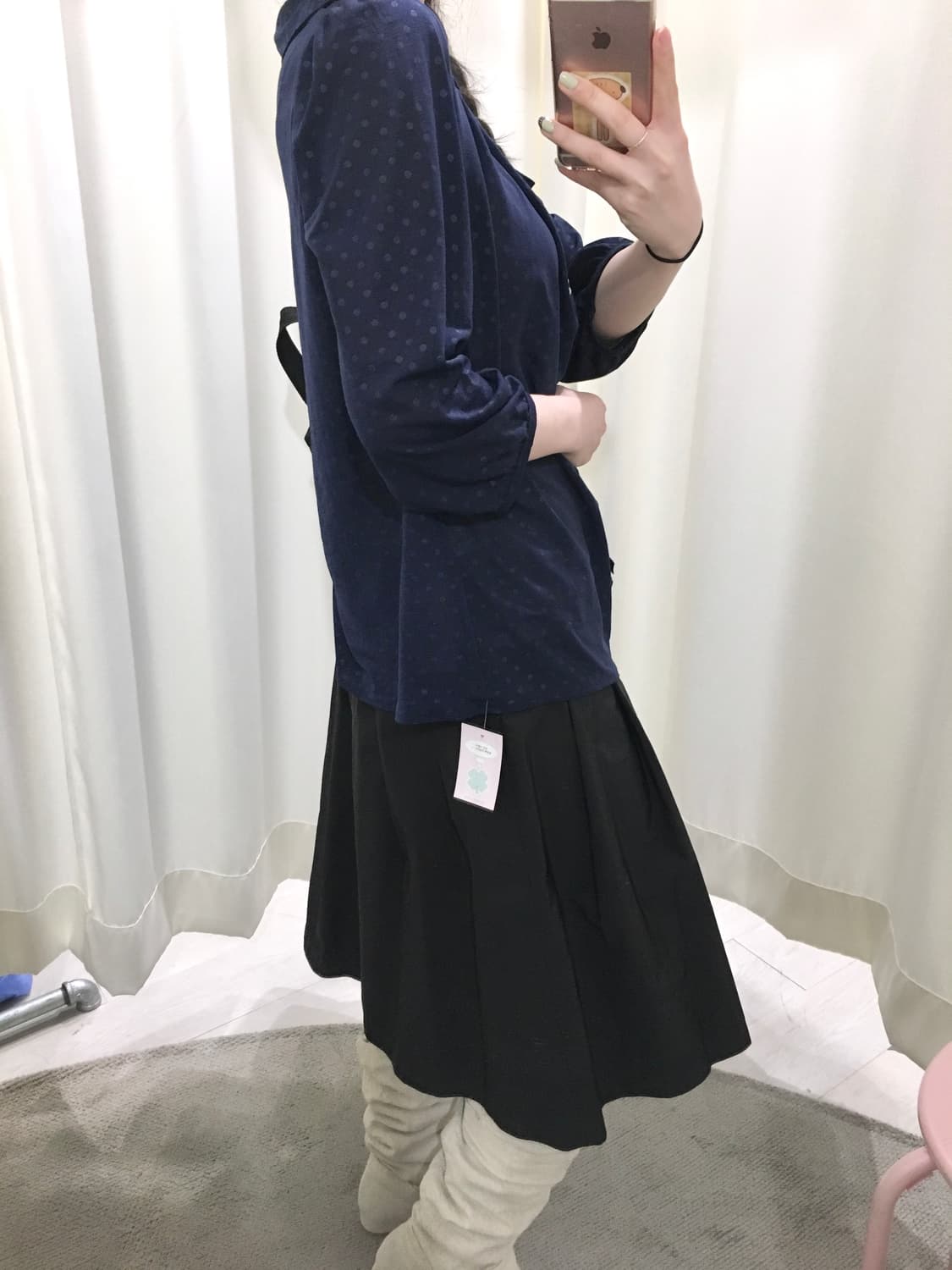 grove dot blouse 상품이미지5