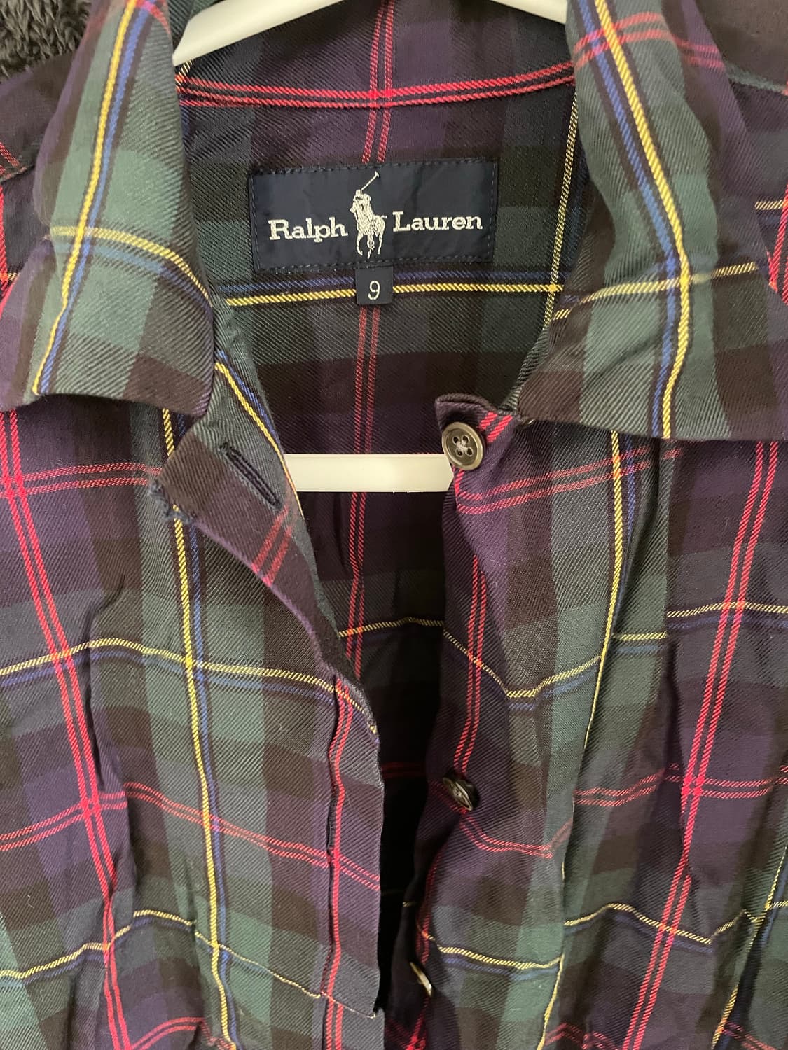 랄프로렌 체크 원피스 상품이미지2