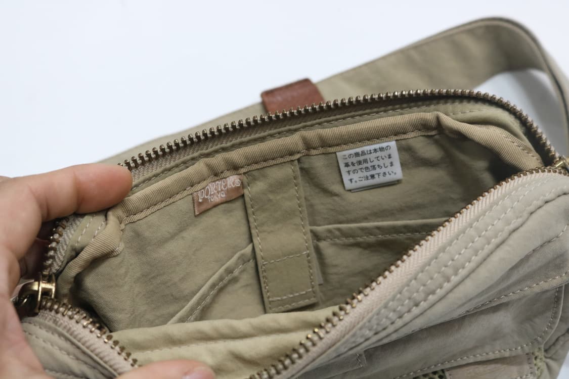 PORTER 요시다 포터 빈티지 메쉬 포켓 숄더백 베이지 상품이미지7