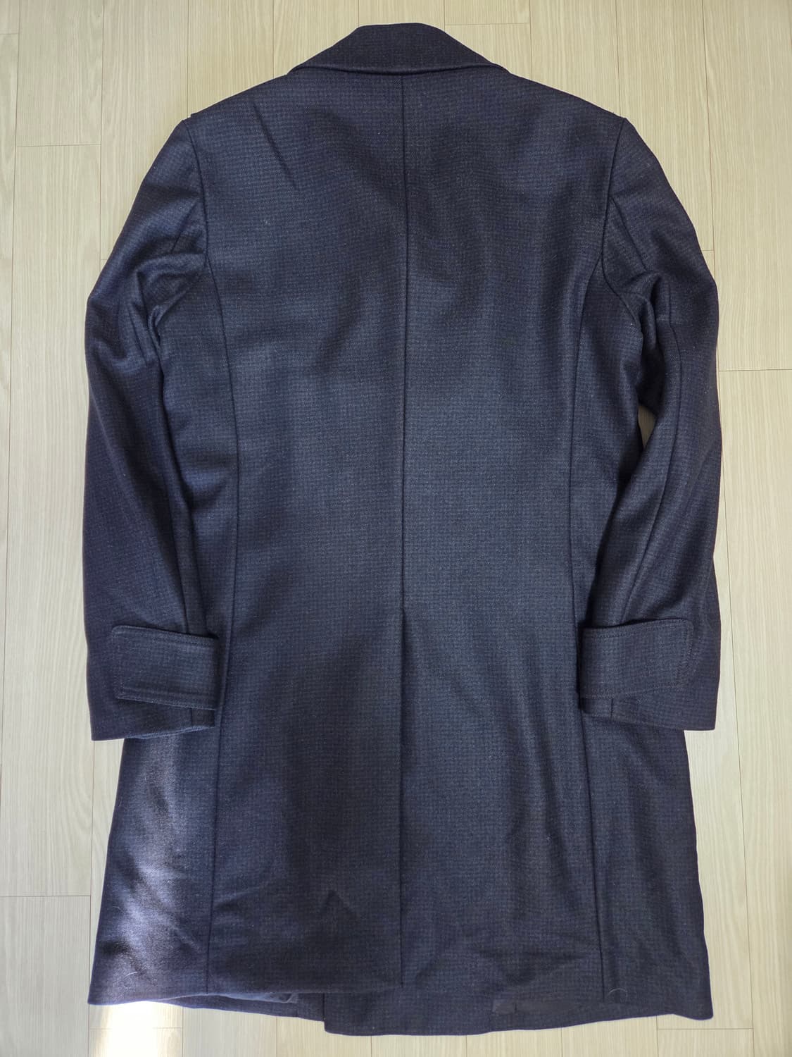 타임옴므 네이비 더블 브레스트 코트 상품이미지2