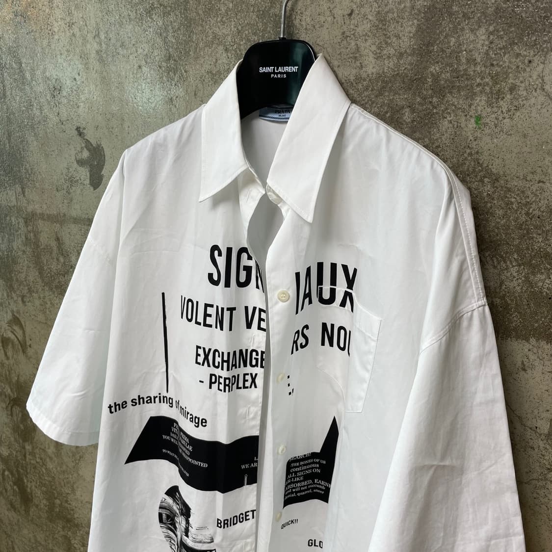 프라다 21ss Signaux Bowling Shirt 상품이미지3
