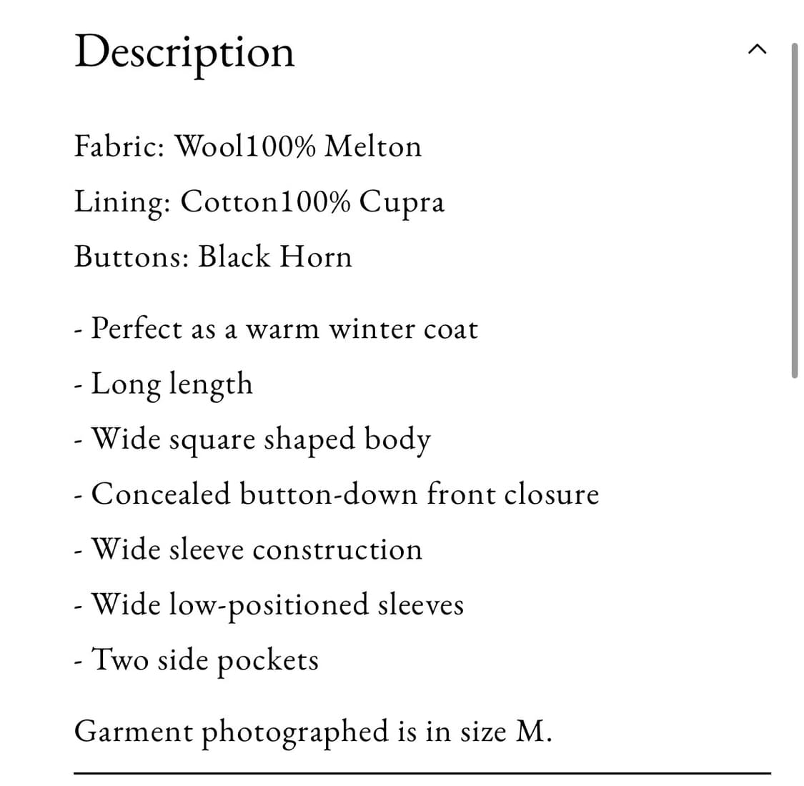 크리스토퍼 네메스 멜튼 코트 coat336 L사이즈 상품이미지6