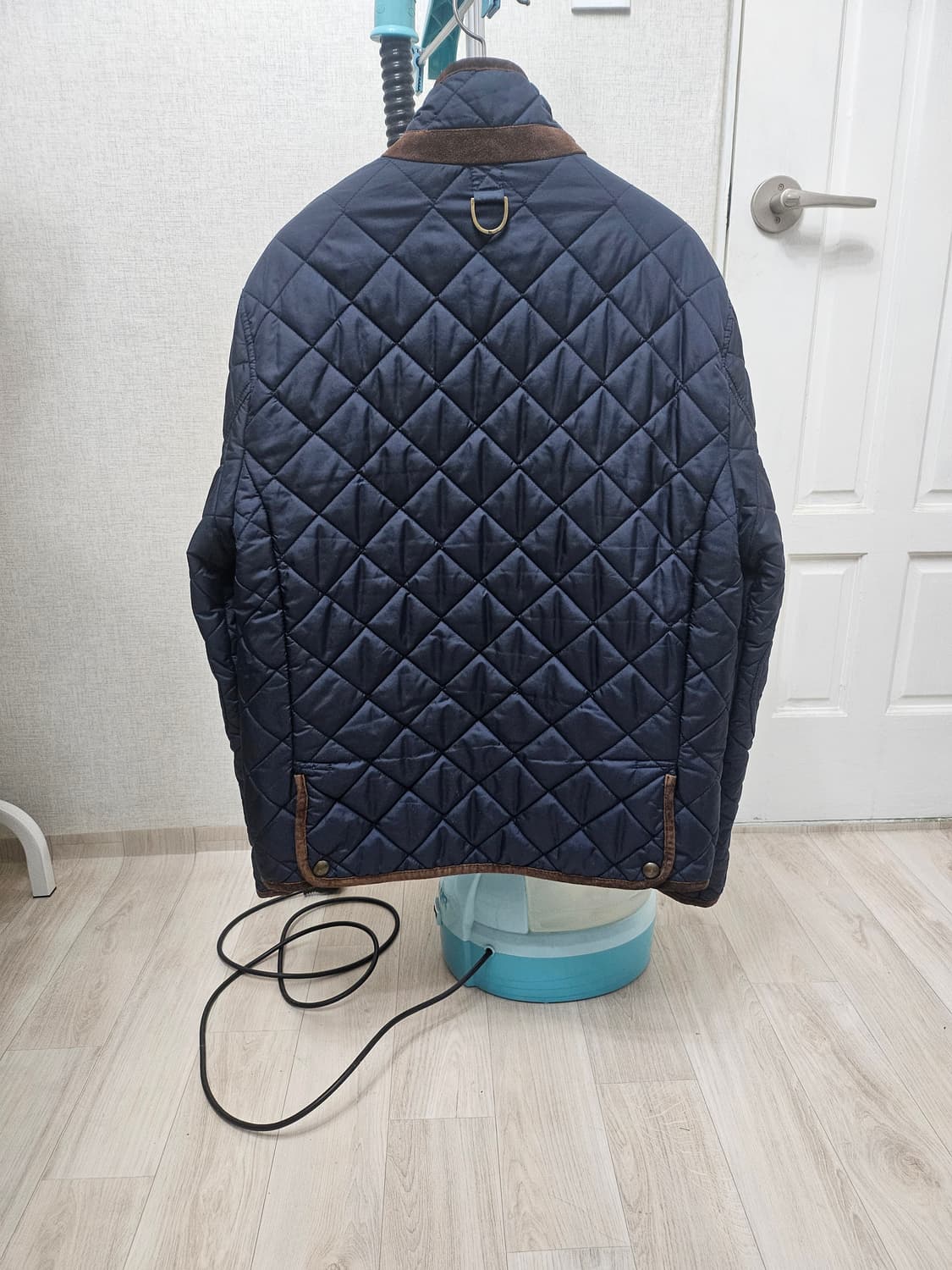 (95~100)M☆우주매물☆랄프로렌폴로빅포니 리버시블[네이비빨강]퀼팅자켓 상품이미지6