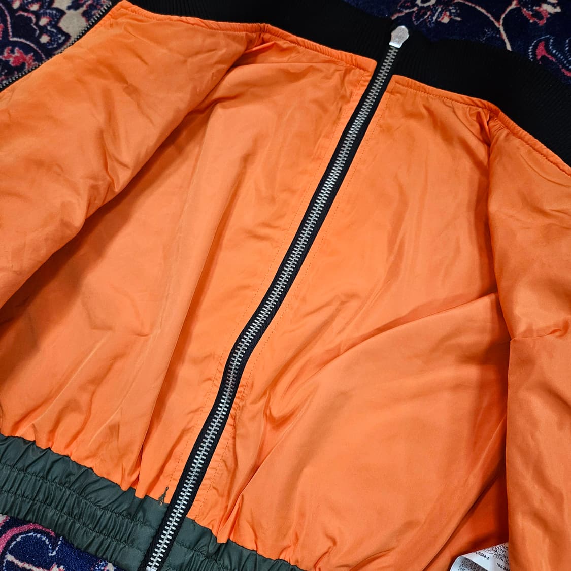 자라(ZARA) 크롭 벨티드 항공점퍼 S size 상품이미지4