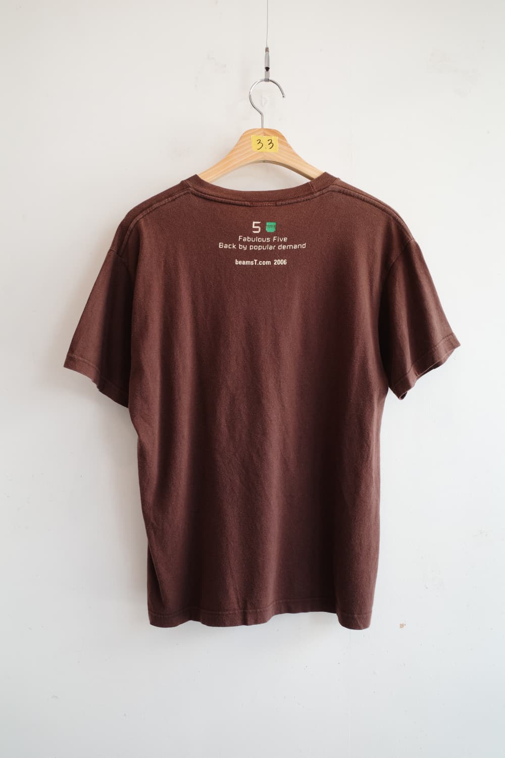 BEAMS T 빔즈 프린팅 티셔츠  상품이미지5