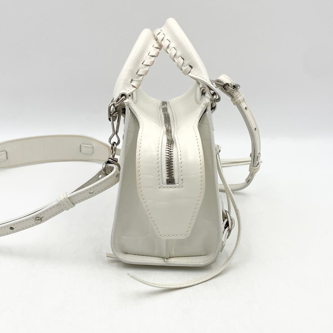 발렌시아가 네오카골 크로커다일 화이트 상품이미지2