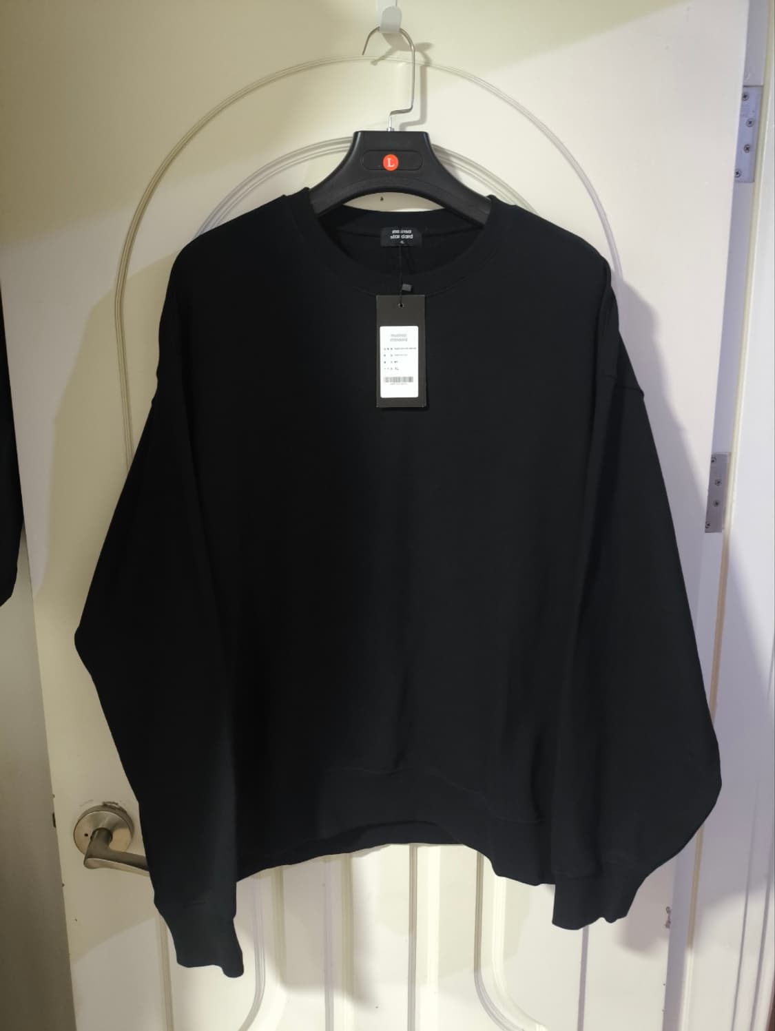 새거 XL 오버핏 무신사스탠다드 맨투맨 스웻셔츠 상품이미지1