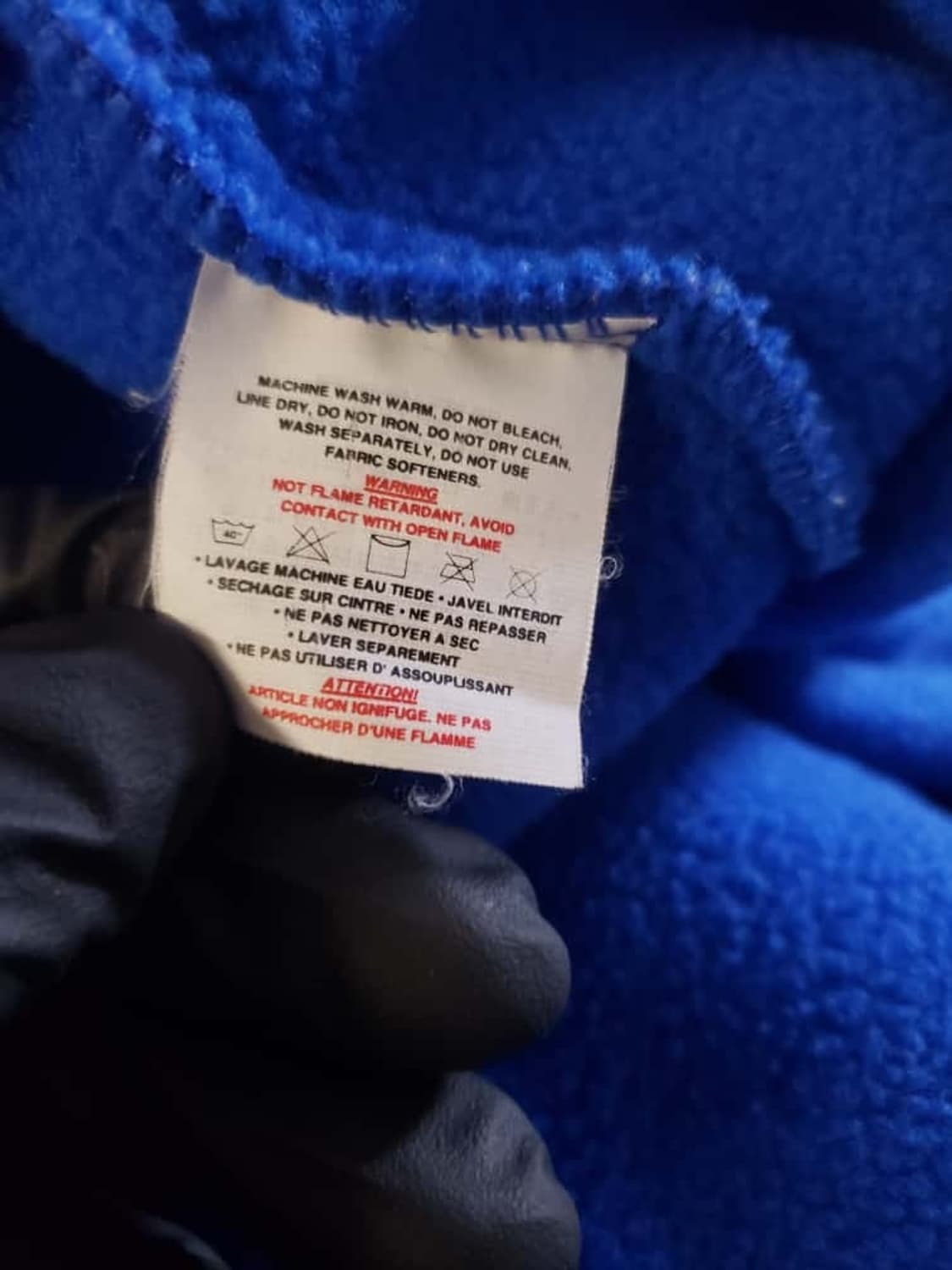 90s 파타고니아 신칠라 스냅-T 블루/그레이 멕시코 상품이미지5