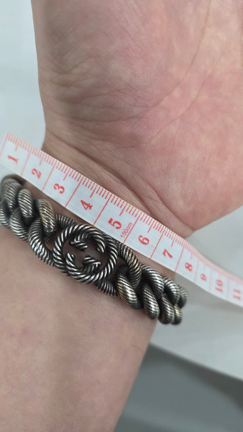 구찌 925실버 팔찌 반지세트 상품이미지10