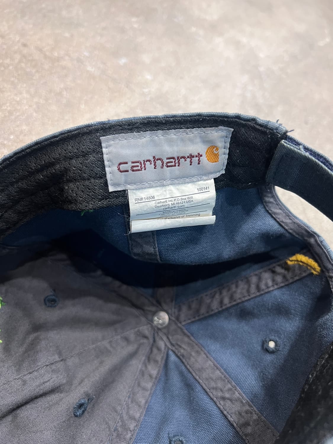 Handmade 칼하트 볼캡 Monkey 상품이미지7