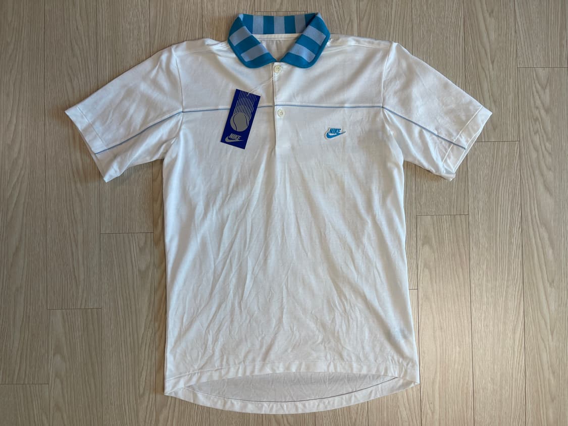 나이키 80s 올드 폴로 피케 티셔츠 NIKE OLD 1984 6번 상품이미지1