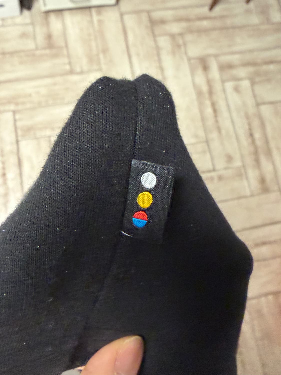 아이앱 검정색 롱슬리브 XL 판매 상품이미지4