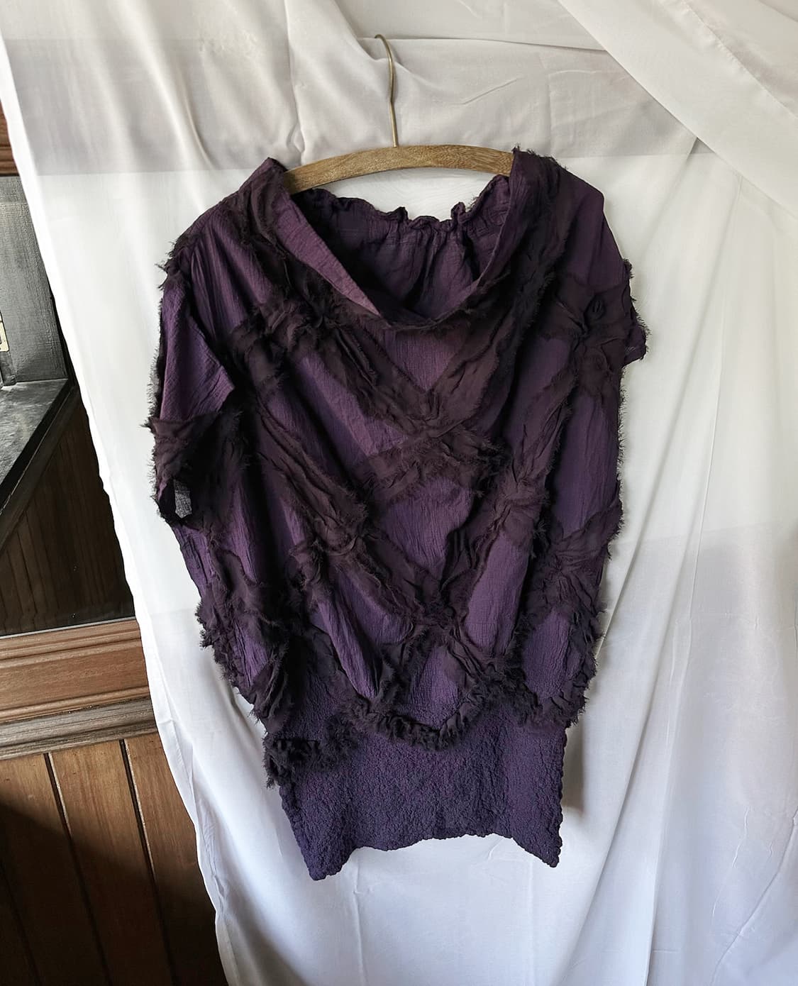 ISSEY MIYAKE ME purple fringe top 상품이미지6