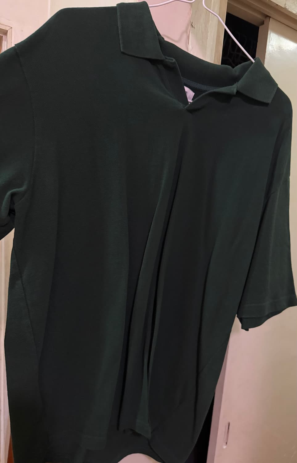 lab12 오버핏 피케티셔츠 (딥그린) xl 상품이미지1