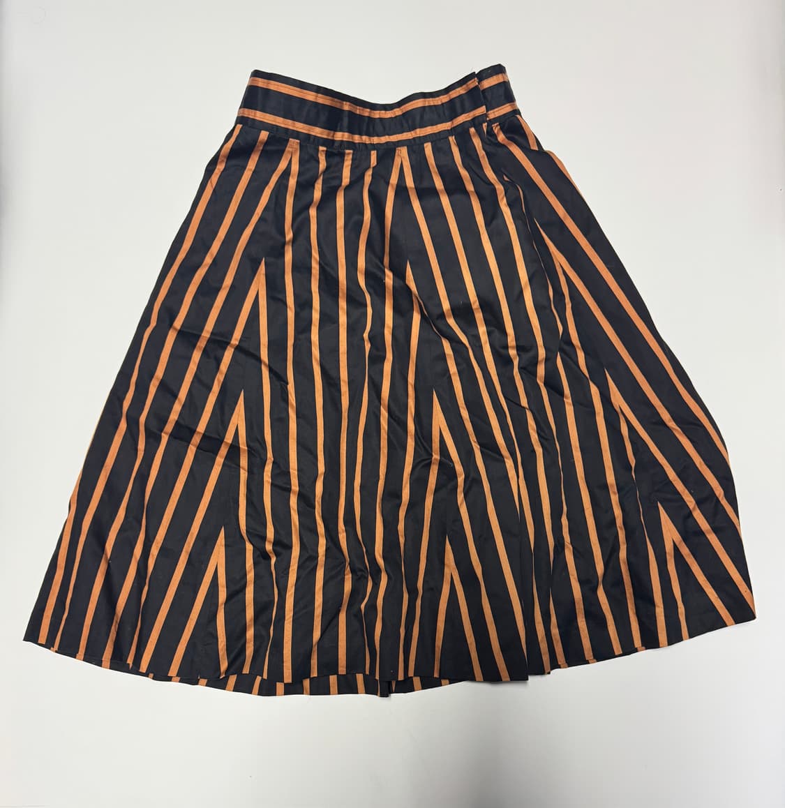 여성 입생로랑 일본 빈티지 스트라이프 스커트 상품이미지1