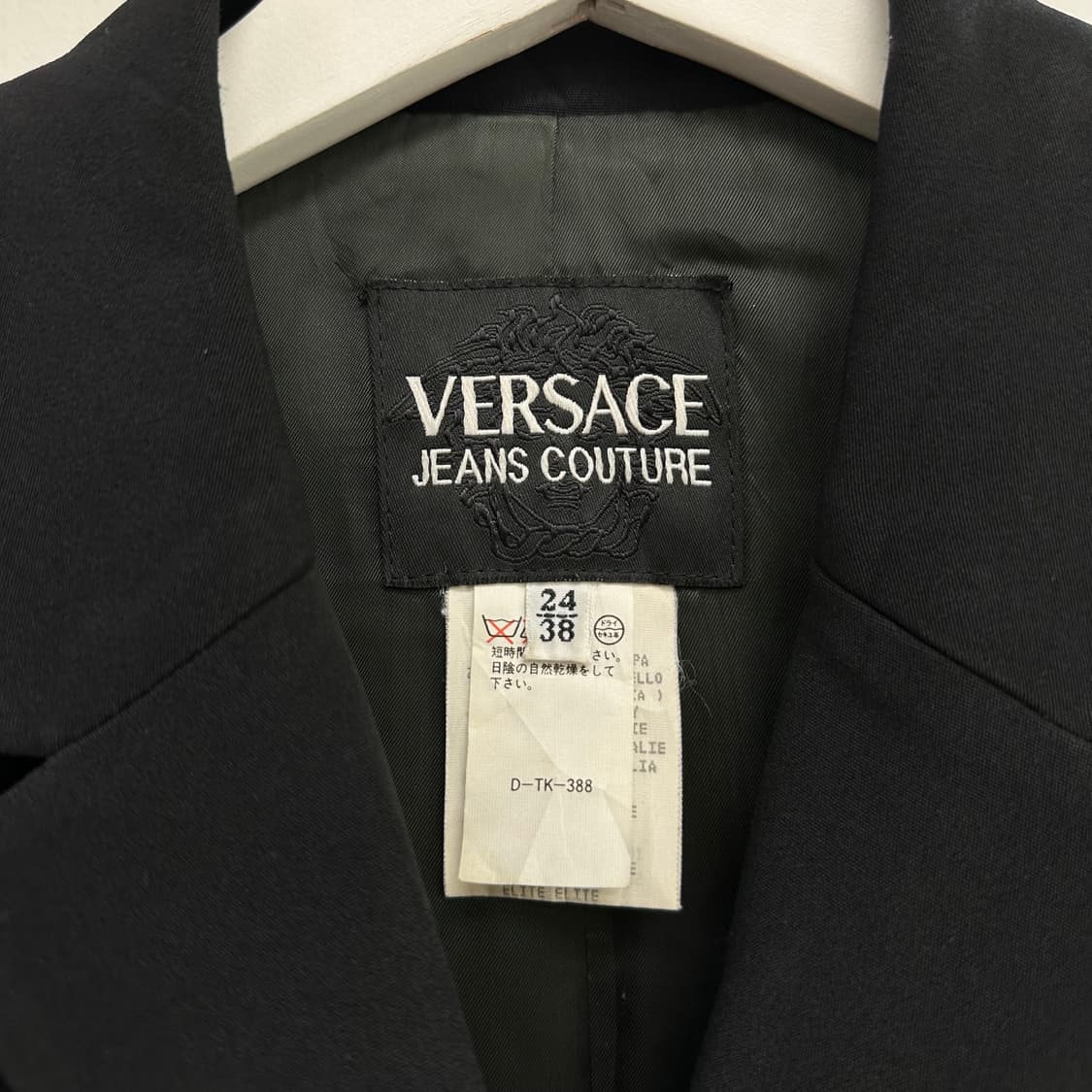 베르사체 메두사 로고 버튼 자켓 상품이미지5