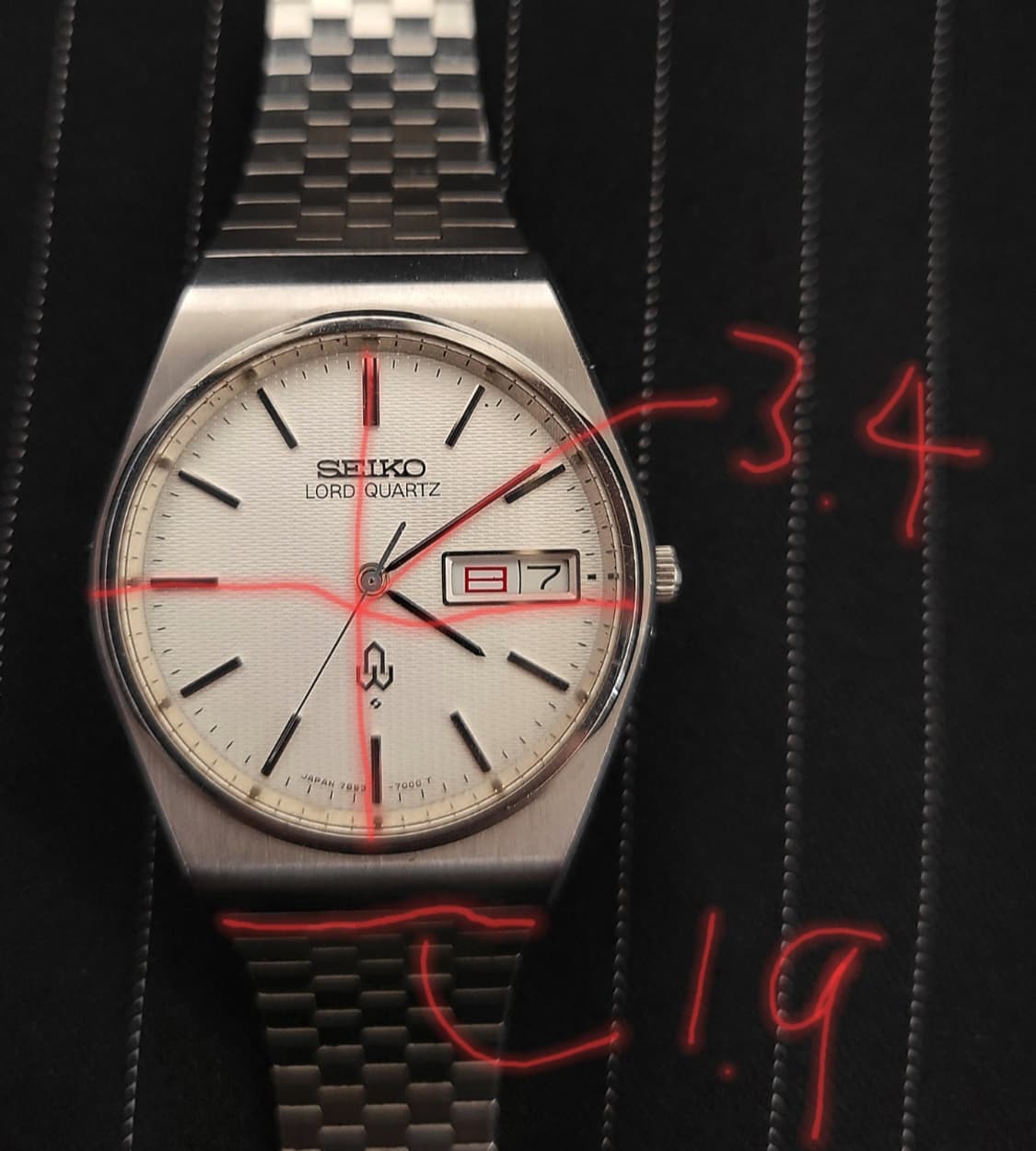 세이코 로드 쿼츠 빈티지 시계 상품이미지7