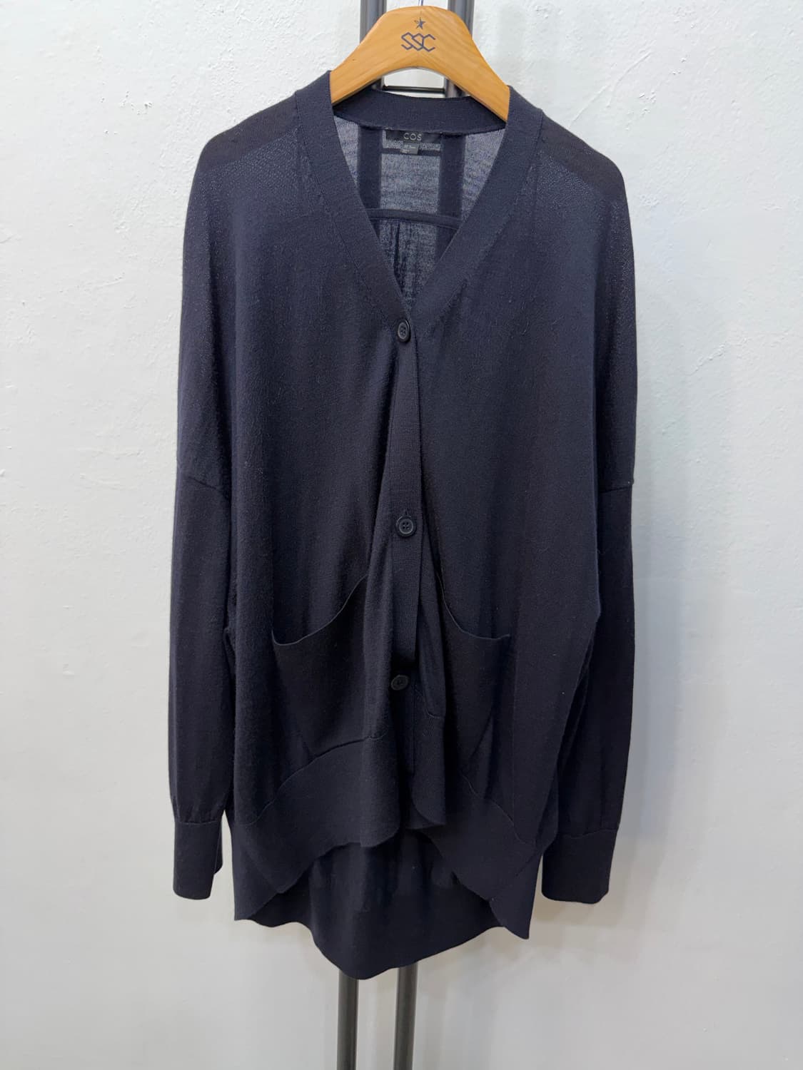 정품) COS 코스 여성 오버핏 가디건 M 상품이미지1