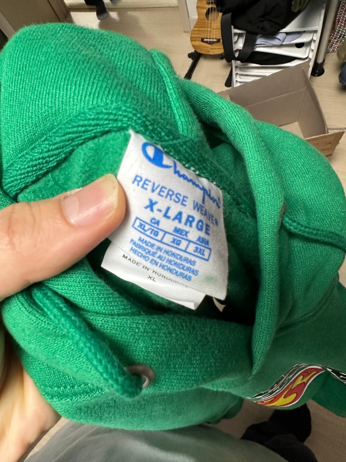 마스터피스 사운드 챔피언 후디 XL 상품이미지2