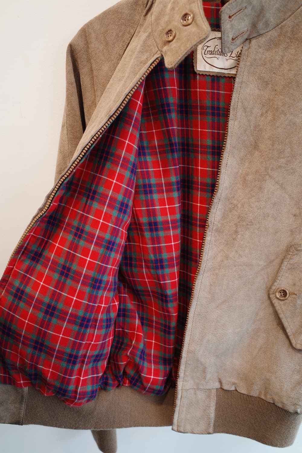 90s G-9 타입 리얼스웨이드 블루종 상품이미지6