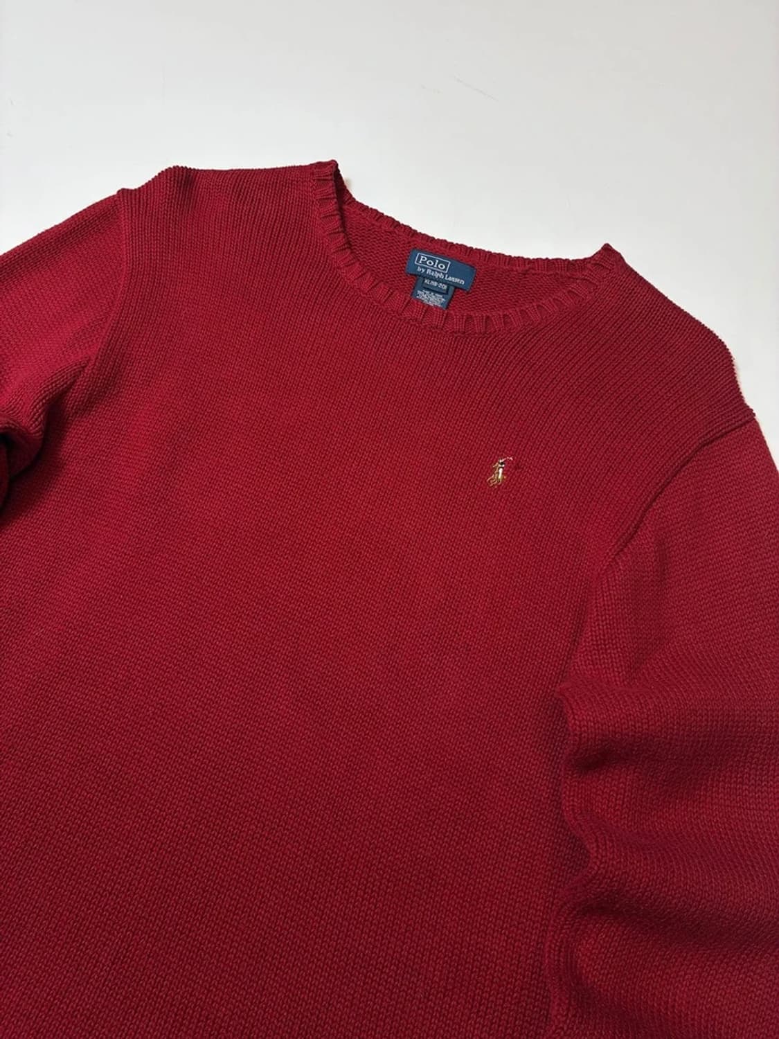 폴로 랄프로렌 00's 짜임 코튼 니트 PN8374 상품이미지2