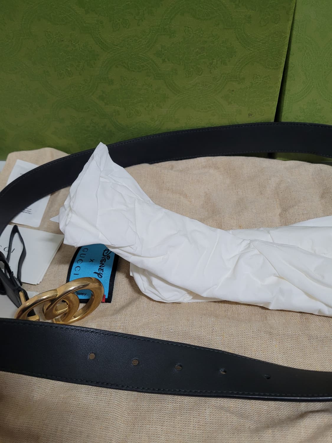 구찌 마몬트 GG 금장 벨트 상품이미지9