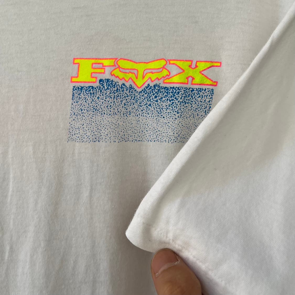 90s 폭스레이싱 로고 티셔츠 (100) 상품이미지4