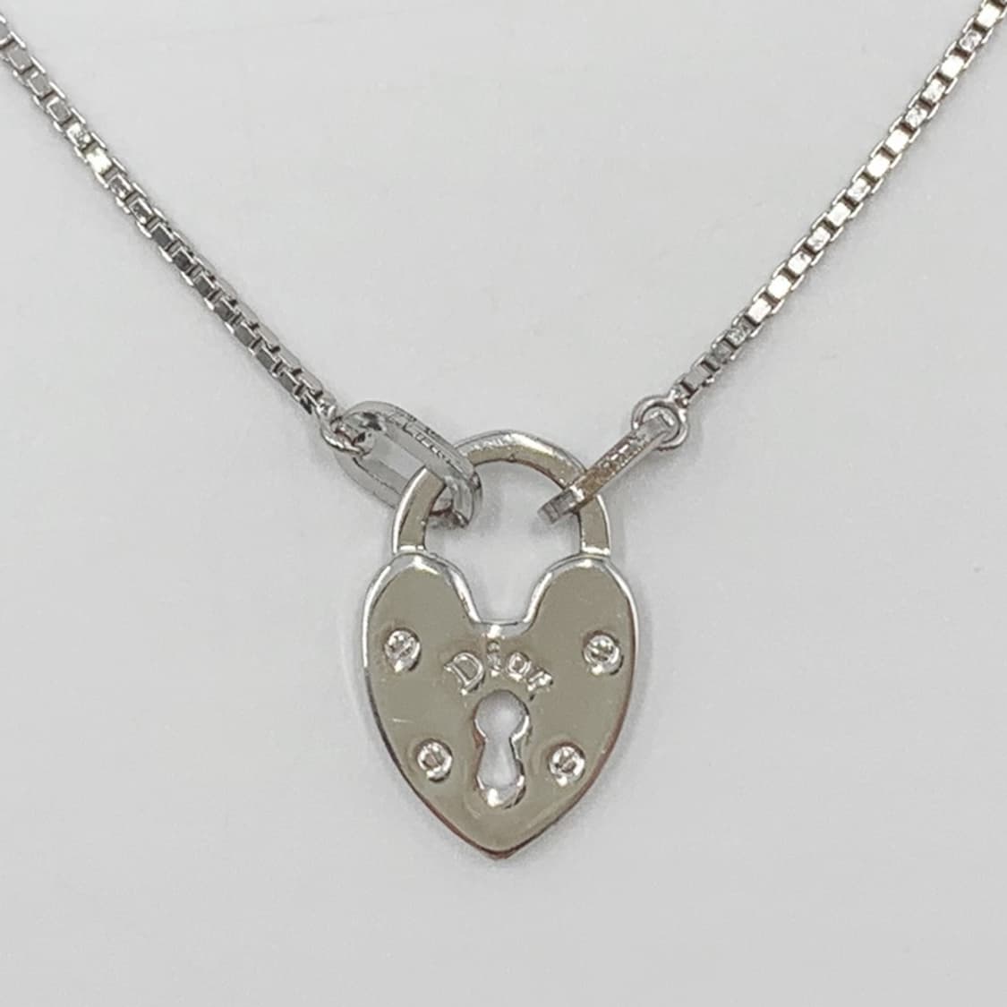 크리스찬 디올 하트 락 펜던트 목걸이 no.118 상품이미지5