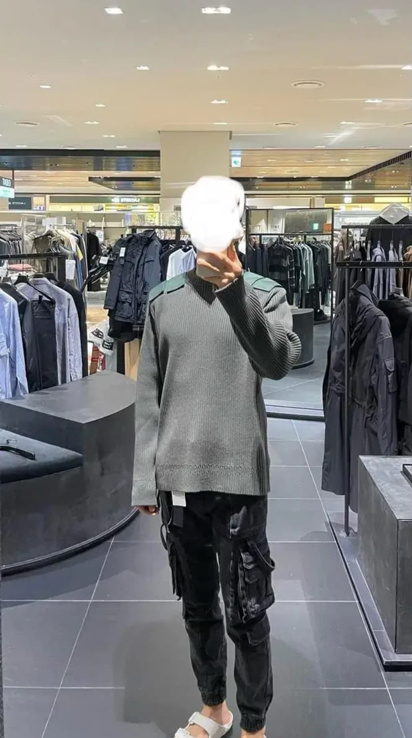 [M] 준지 21fw 코만도 견장 니트 상품이미지5