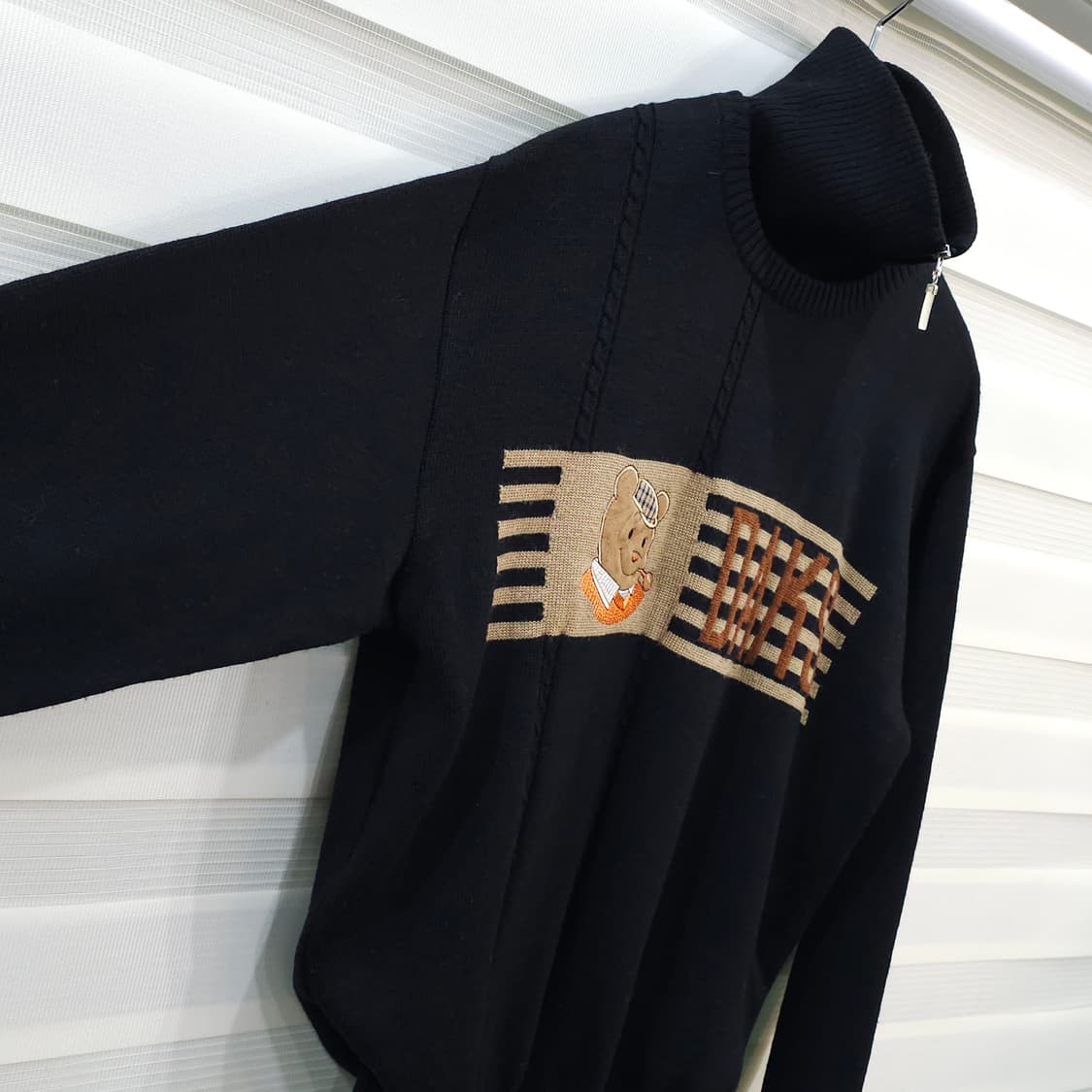 닥스 곰돌이 하프넥 니트 스웨터- 우먼M 상품이미지6