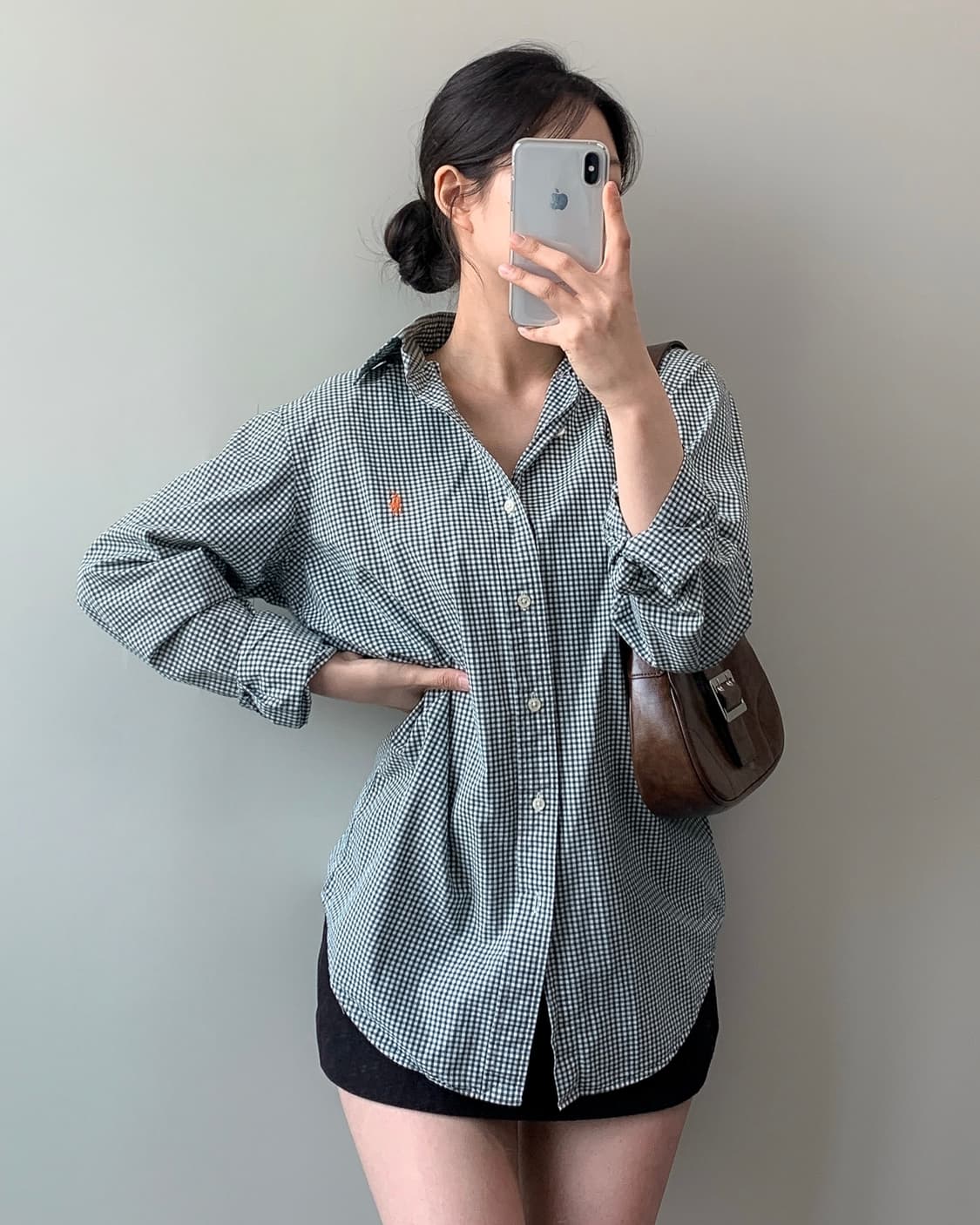 폴로 체크 셔츠  상품이미지3