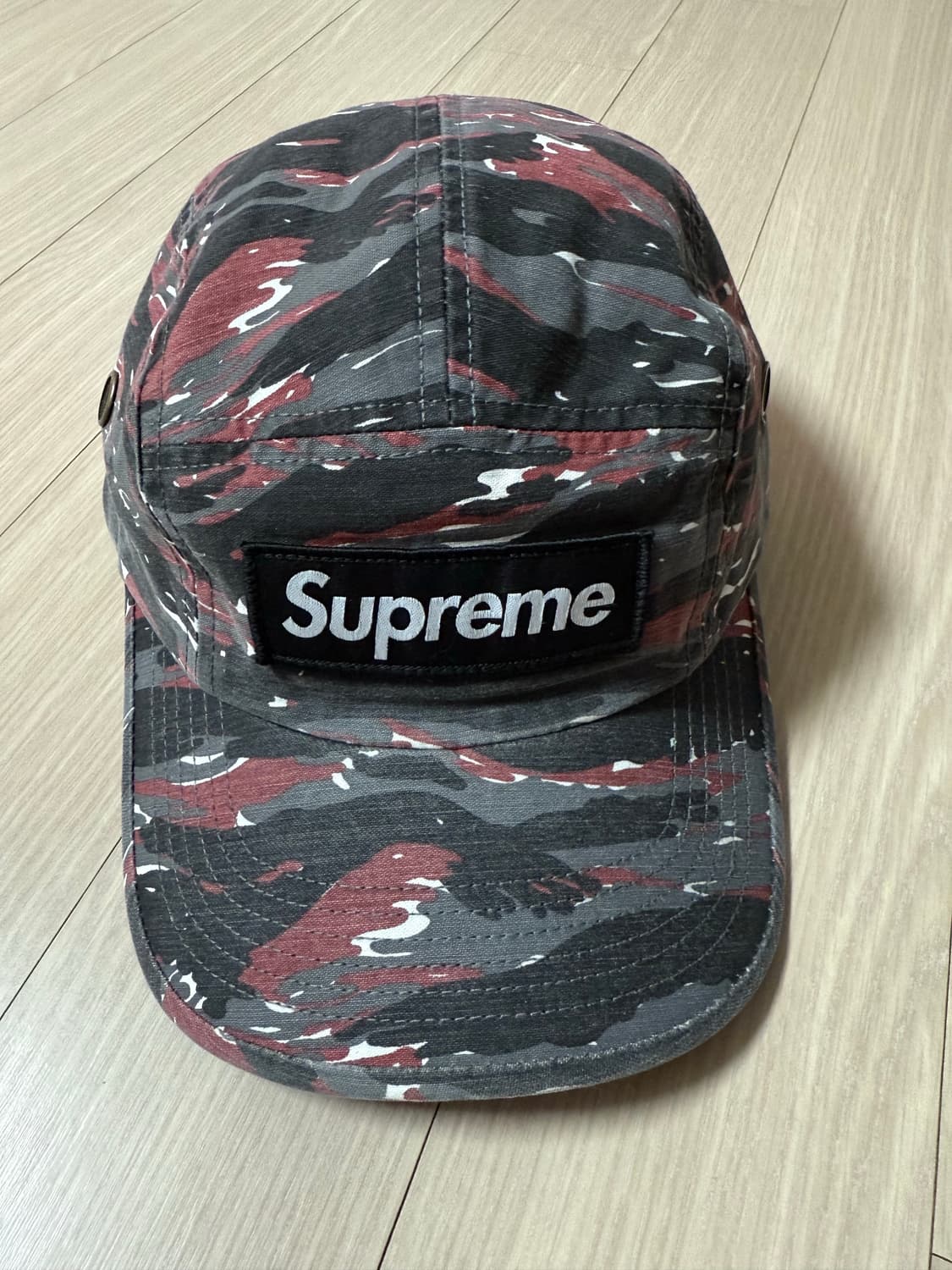 슈프림 밀리터리 캠프캡 레드 타이거 상품이미지2