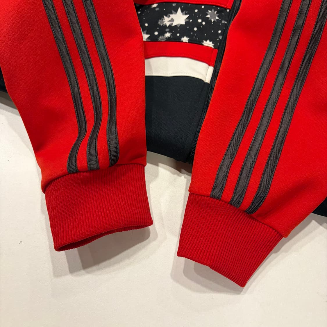 [100] 08s 아디다스 스타 트랙 져지 집업 레드/블랙 D713 상품이미지7