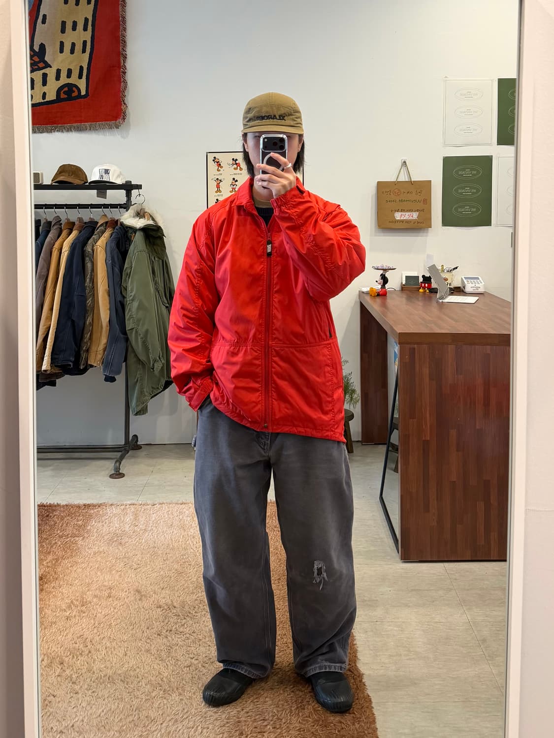 90s Nike 올드 나이키 스펠아웃 집업 자켓 상품이미지2