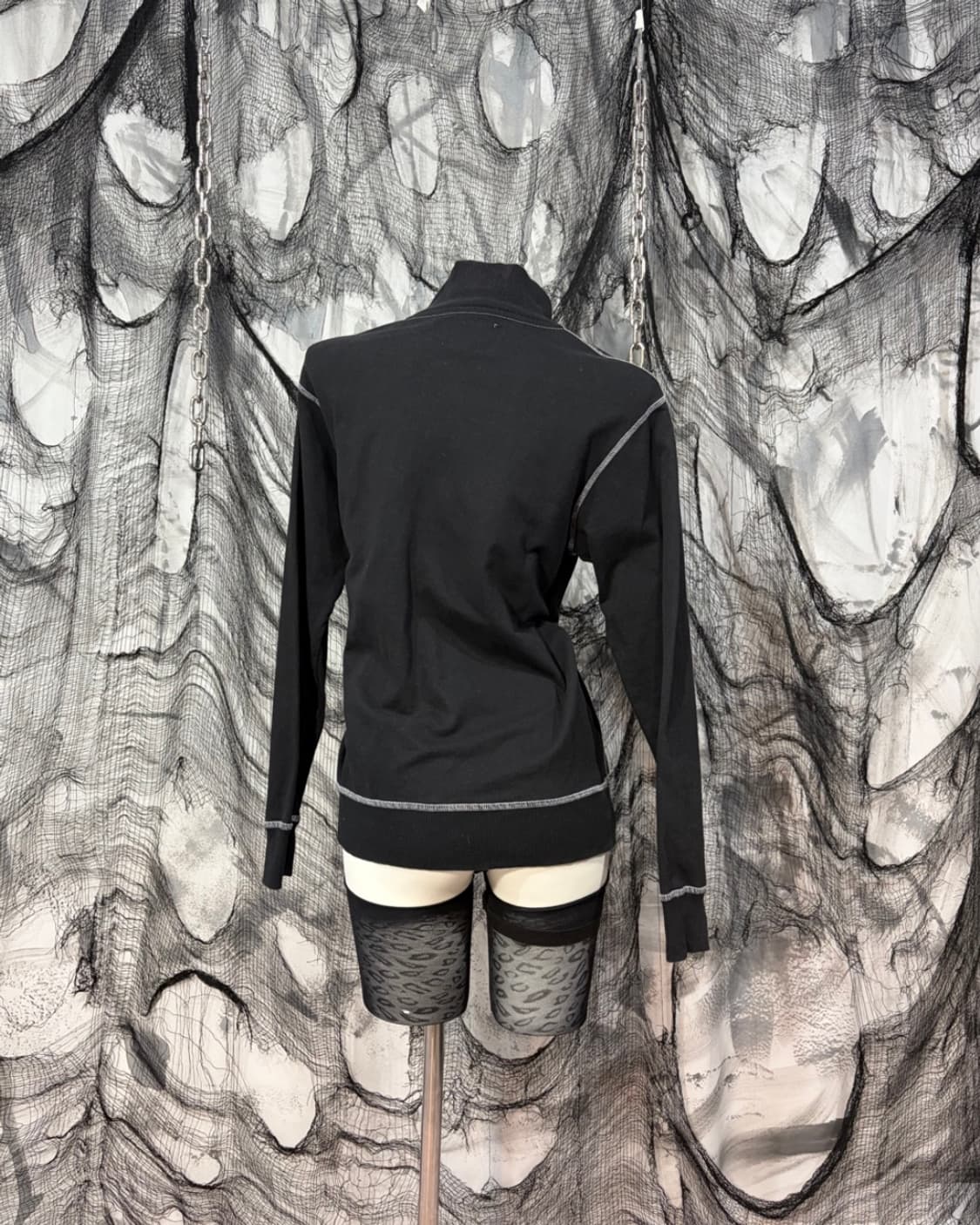 00's Gothic eagle stitch jersey 상품이미지4
